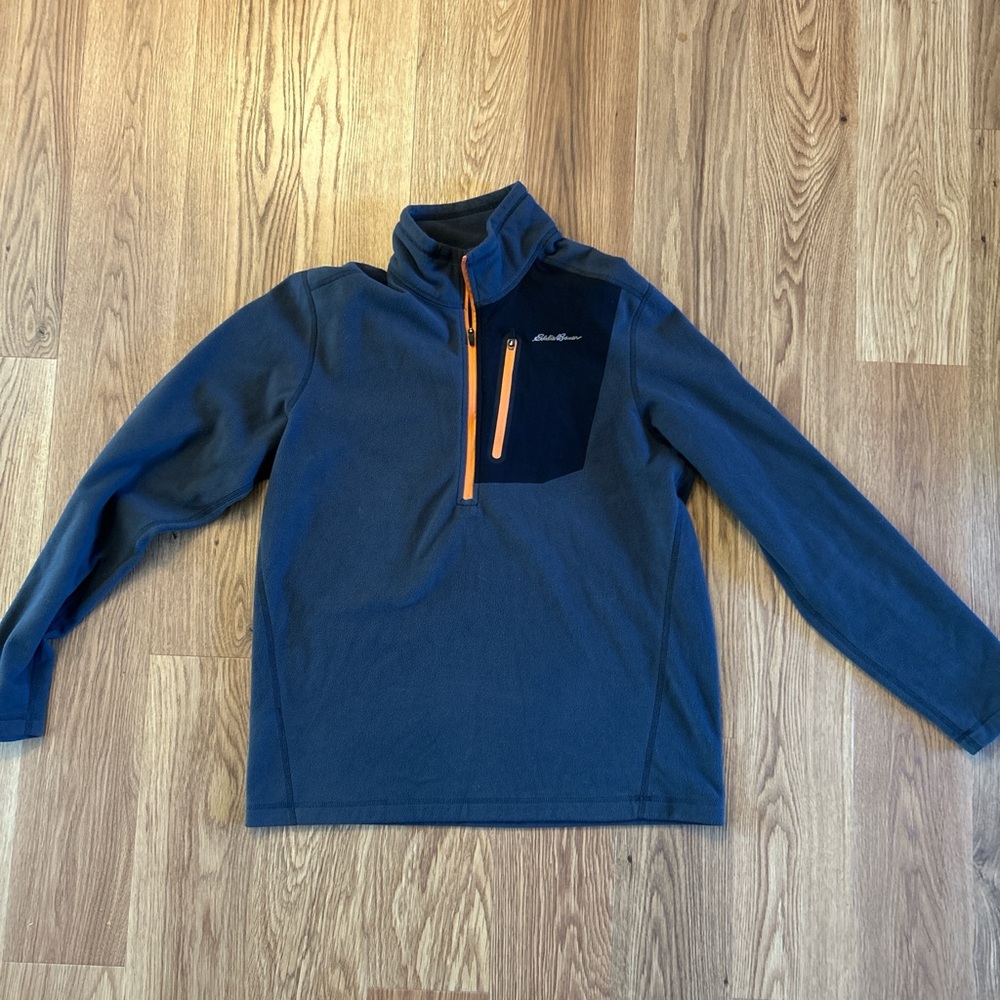 Eddie Bauer Men's gray  and Orange Performance Jacket